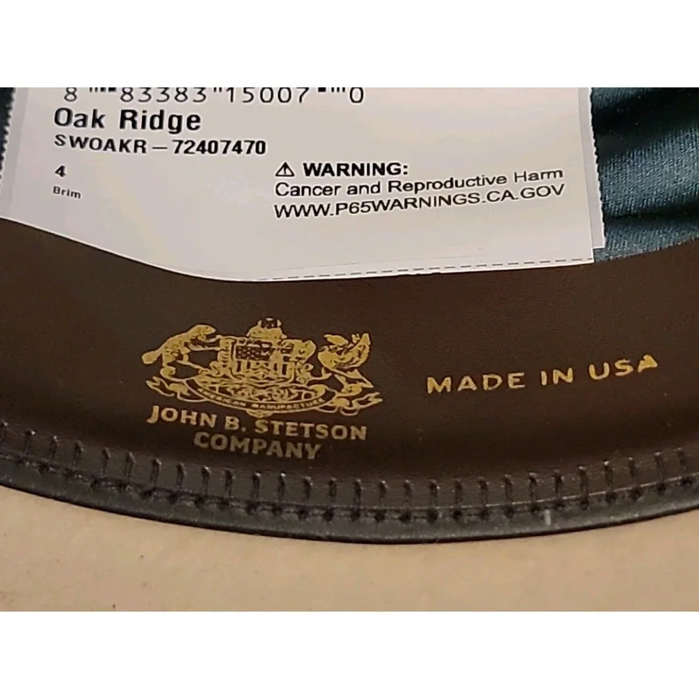 Stetson oak ridge